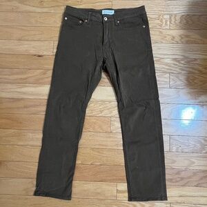 Spier & Mackay Brown Velvet Soft Chino Pants 32